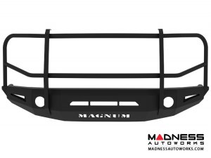 Toyota Tundra Magnum Grille Guard Series - Non-Winch Bumper w/o Parking Sensors - Round - Front Toyota Tundra Magnum Grille Guard Series - Non-Winch Bumper w/o Parking Sensors - Round - Front